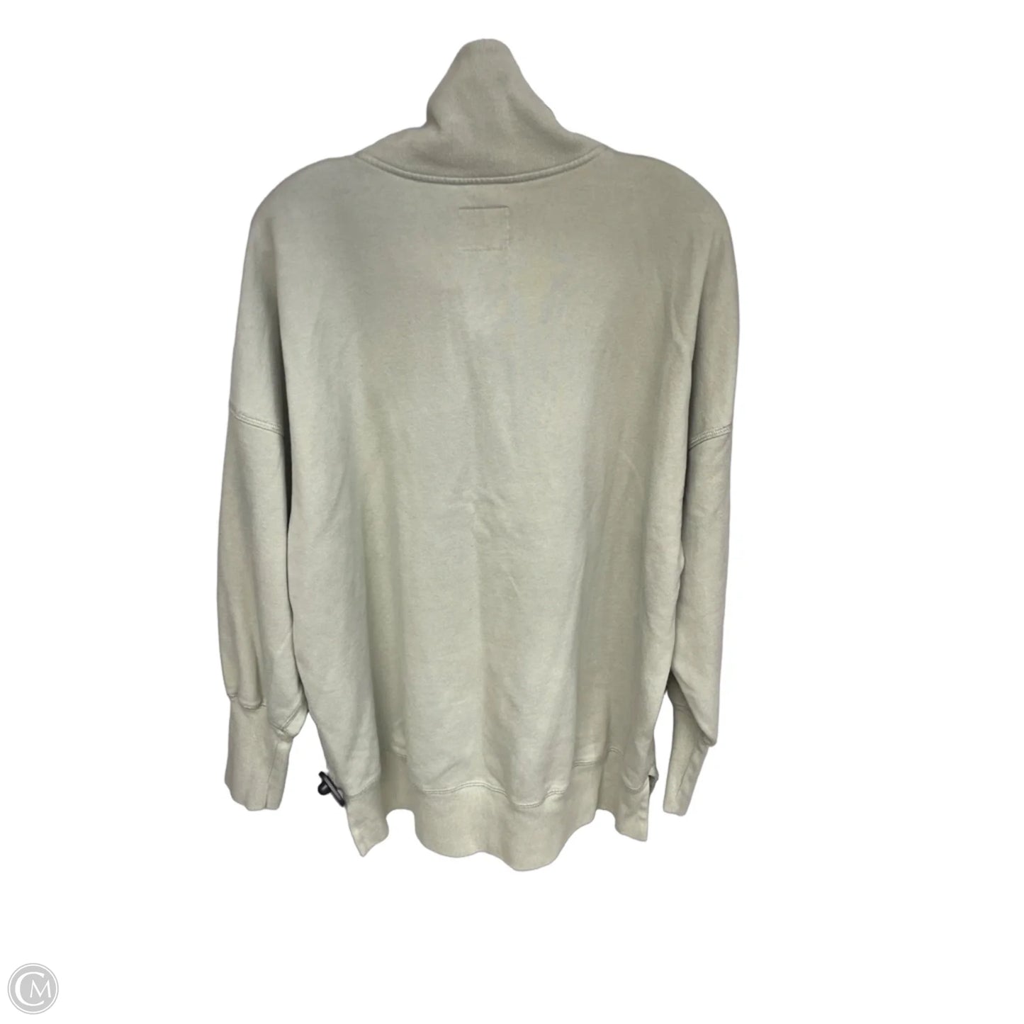 Sweatshirt Collar By Abercrombie And Fitch In Green, Size: Xl