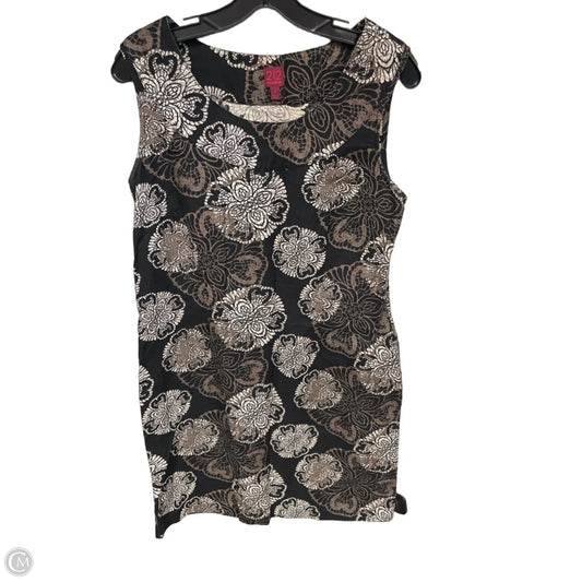 Dress Casual Midi By 212 Collection In Black & Tan, Size: 12