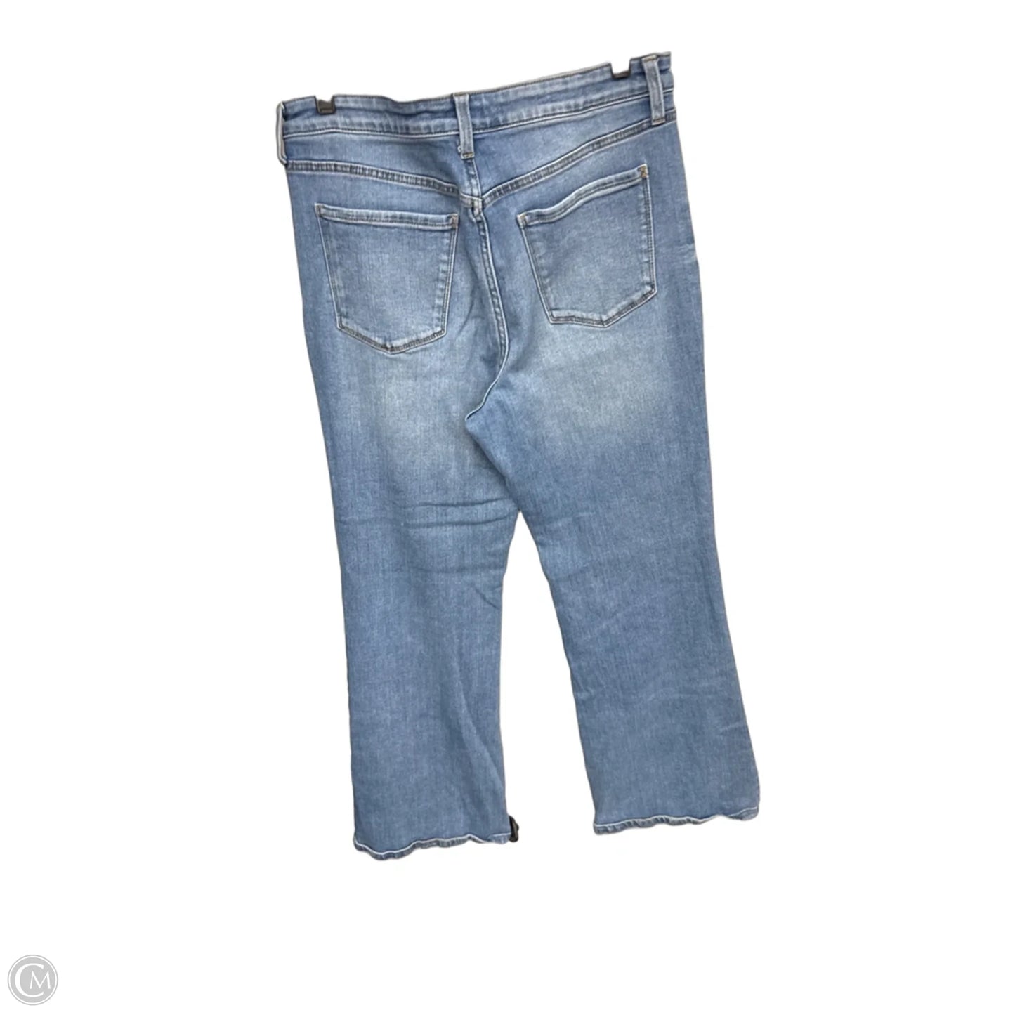 Jeans Flared By Lc Lauren Conrad In Blue Denim, Size: 12