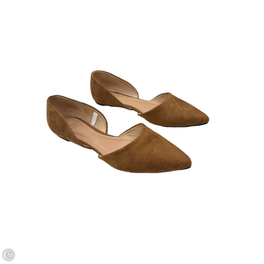 Shoes Flats By A New Day In Brown, Size: 9.5