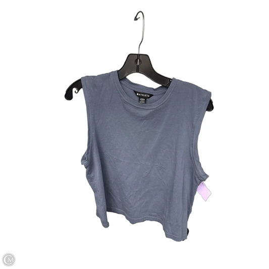 Top Sleeveless By Athleta In Blue, Size: L