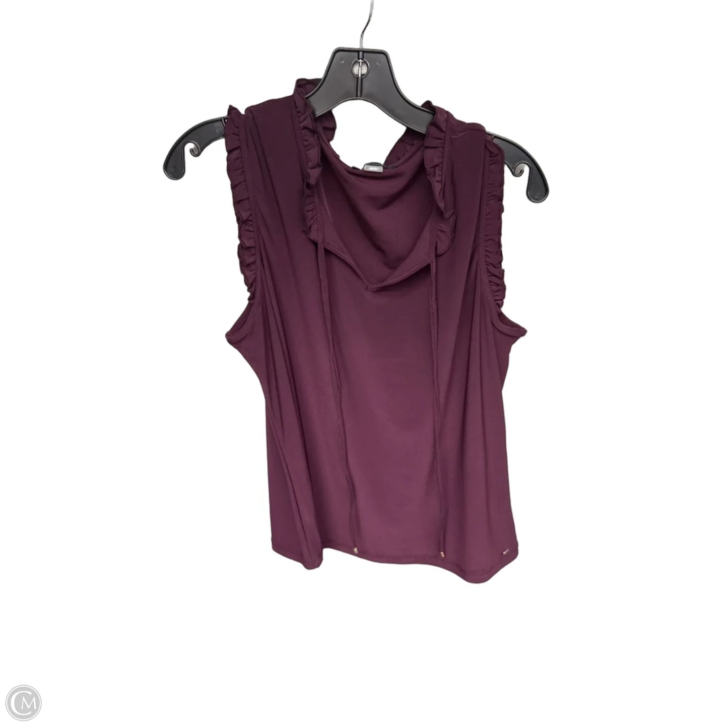 Top Sleeveless By Tommy Hilfiger In Purple, Size: Xl