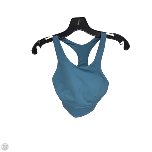 Athletic Bra By Lululemon In Blue, Size: 6