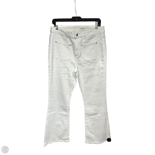 Jeans Designer By Michael Kors In White, Size: 10
