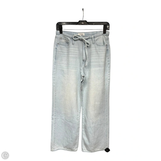 Jeans Wide Leg By Kensie In Blue Denim, Size: 4