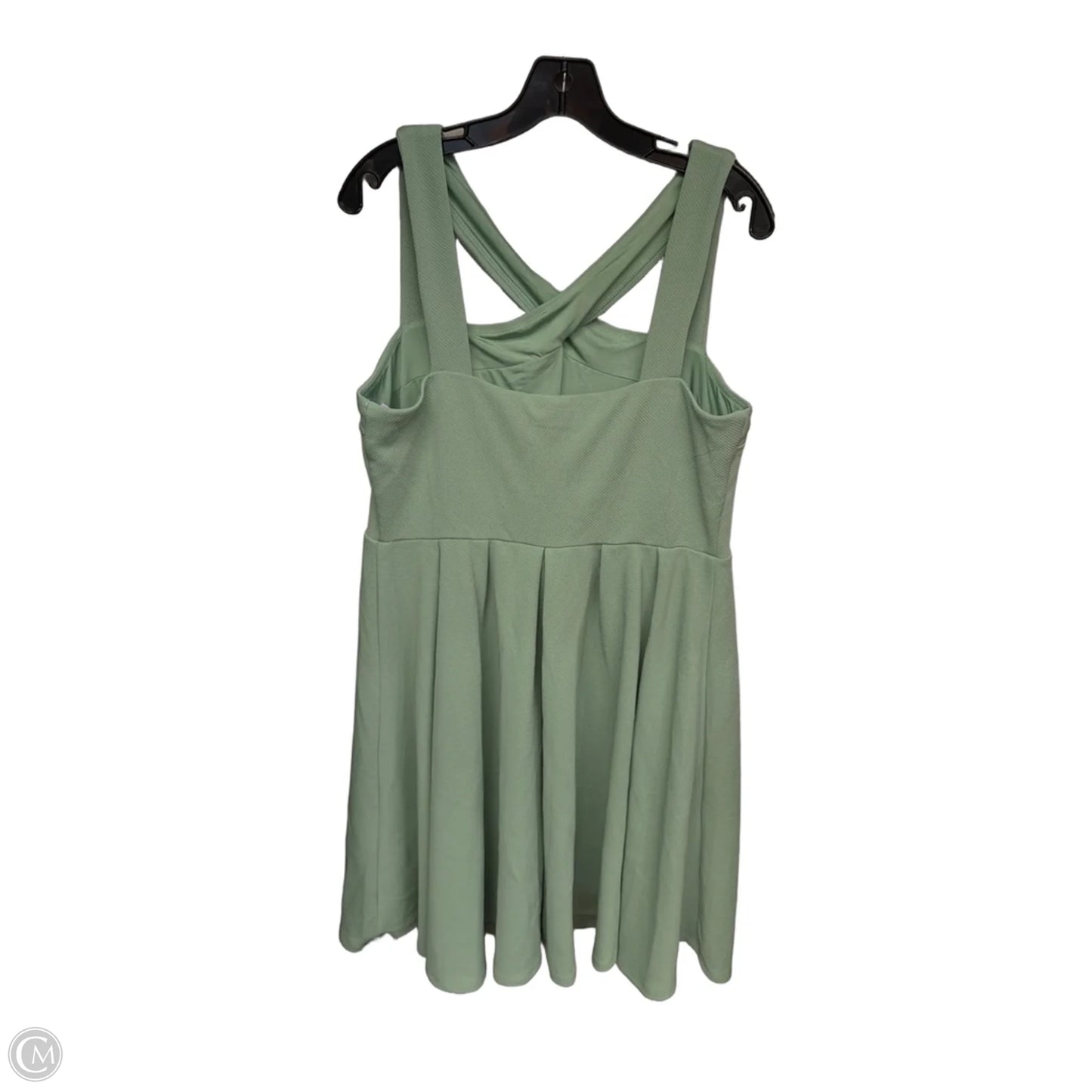 Dress Party Short By Torrid In Green, Size: 1x
