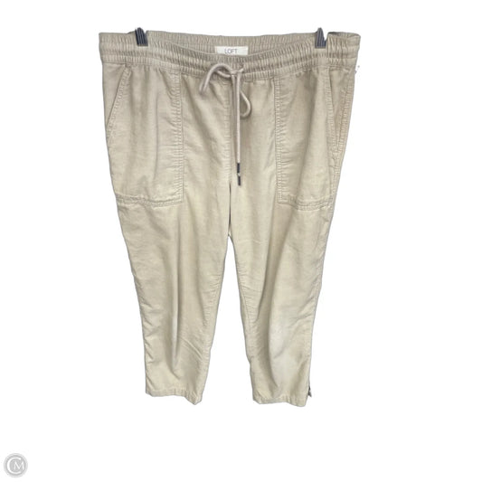 Pants Chinos & Khakis By Loft In Tan, Size: M
