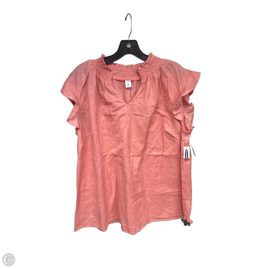 Top Sleeveless By Old Navy In Pink, Size: 2x