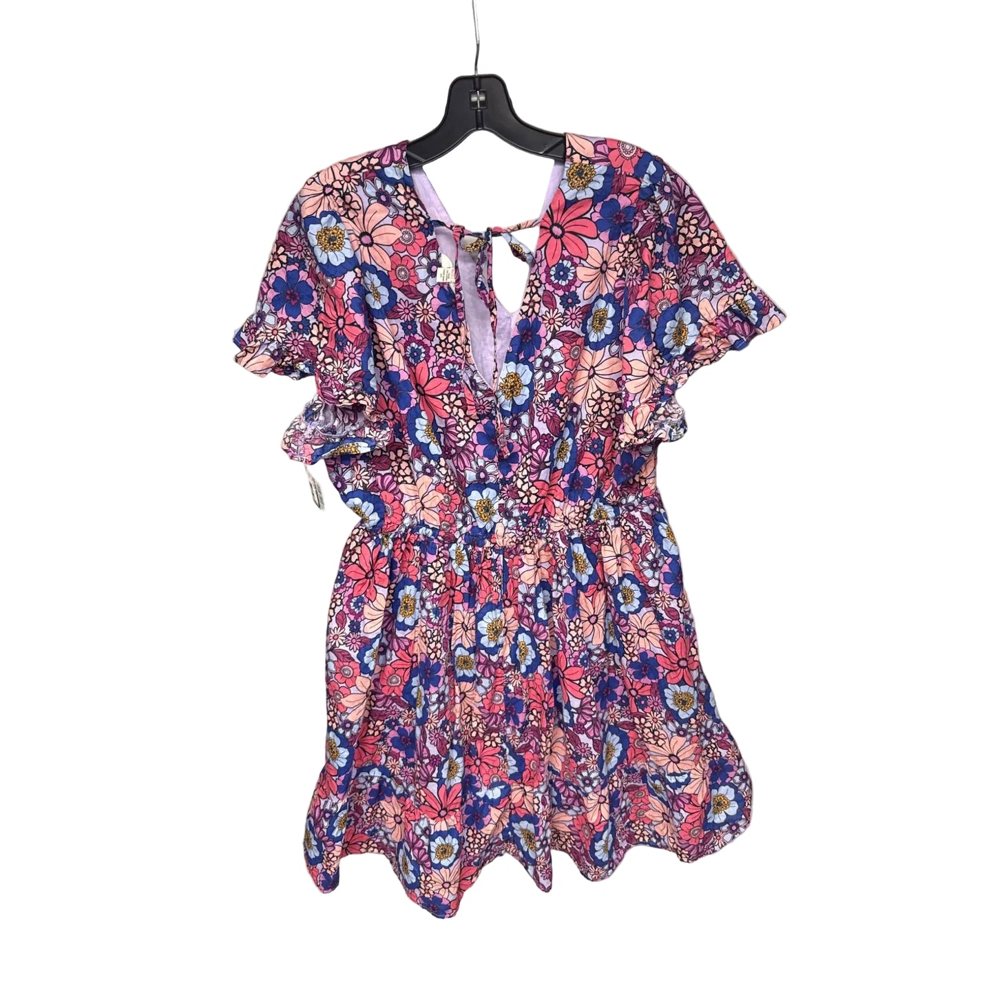 Dress Casual Midi By Terra & Sky In Floral Print, Size: 2x