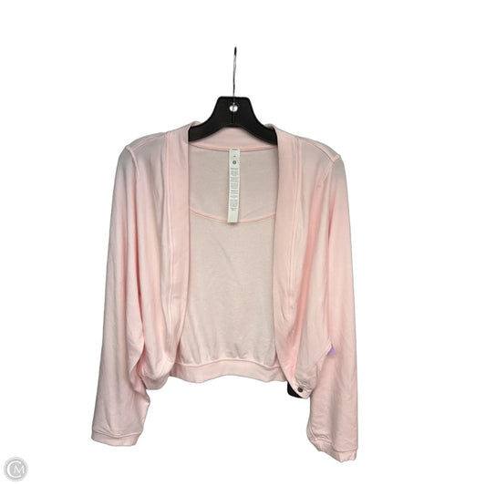 Cardigan By Lululemon In Pink, Size: M