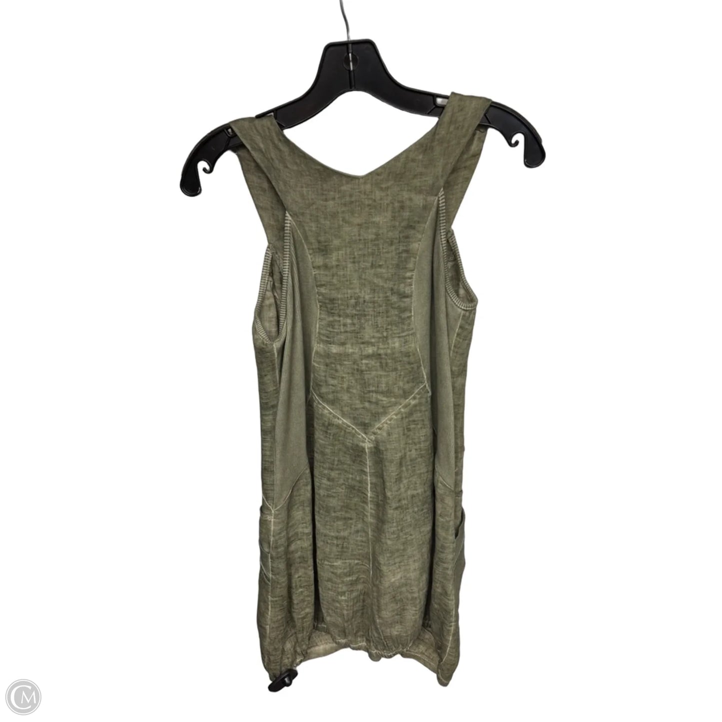 Dress Casual Midi By Cmb In Green, Size: L