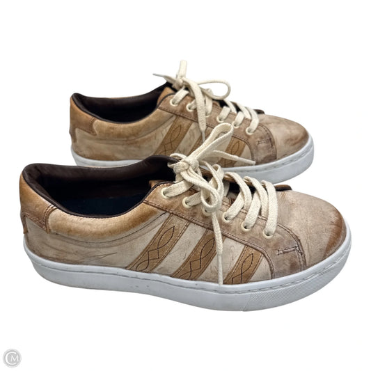 Shoes Sneakers By Cmb In Tan, Size: 7