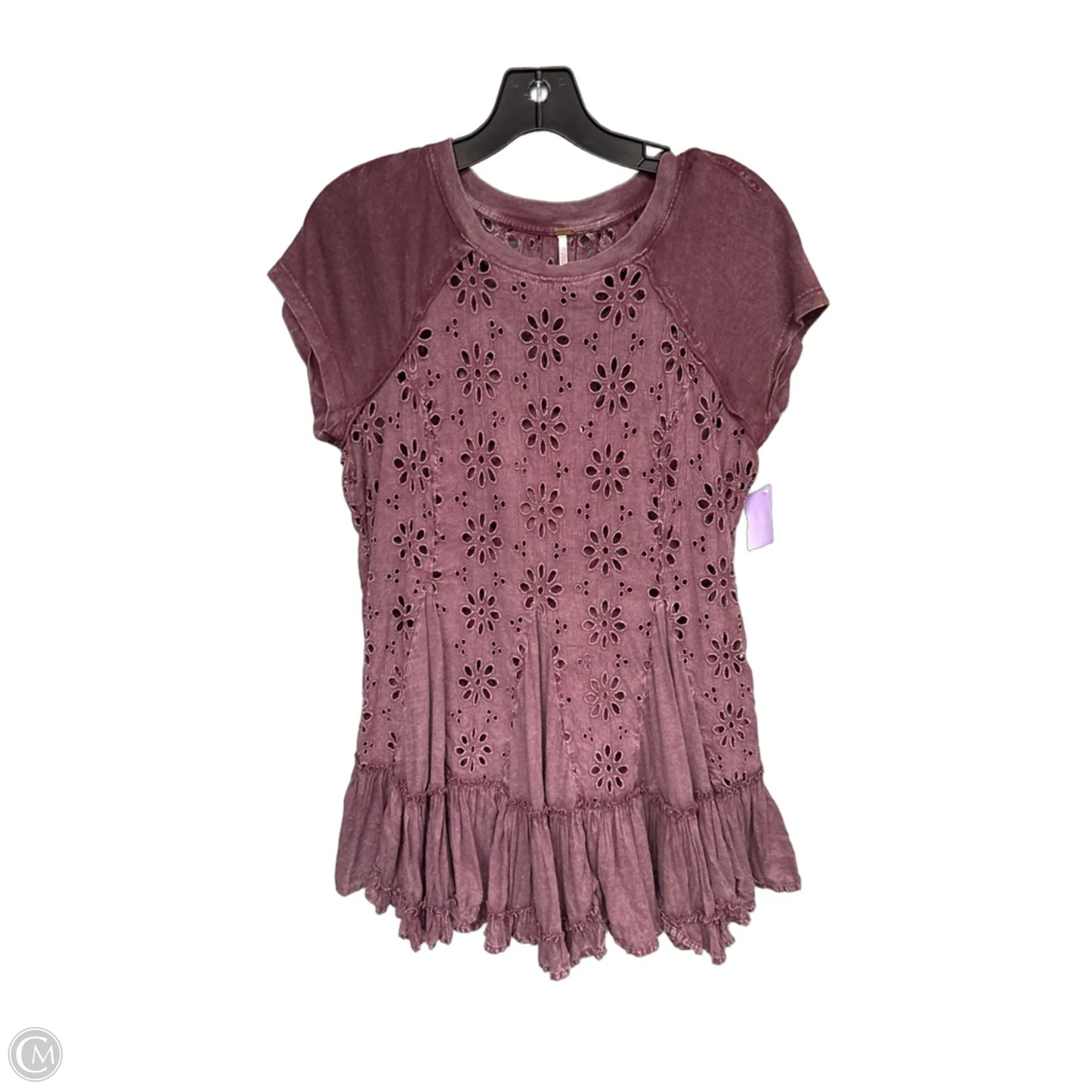 Dress Casual Midi By Free People In Purple, Size: Xs