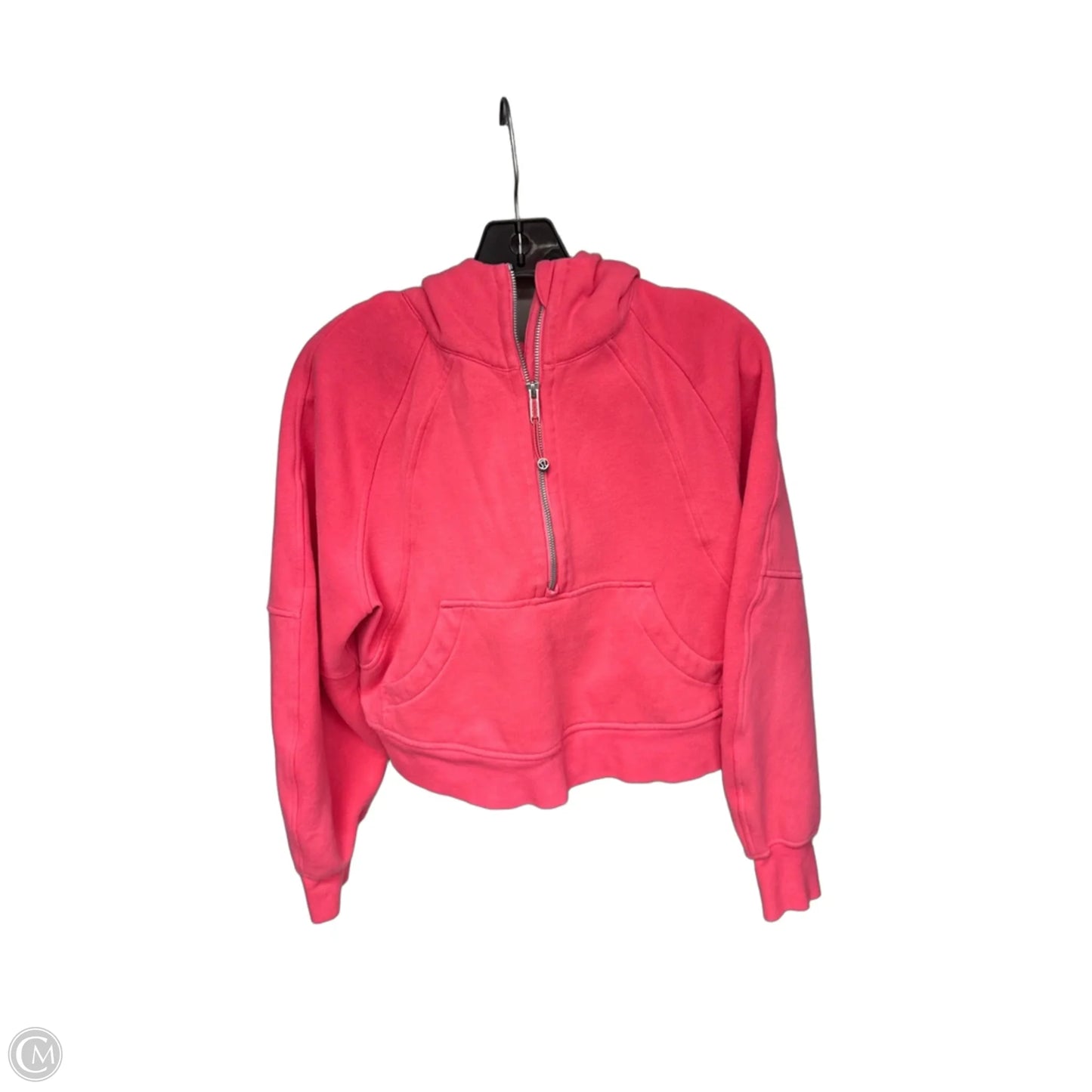 Athletic Sweatshirt Hoodie By Lululemon In Pink, Size: Xs