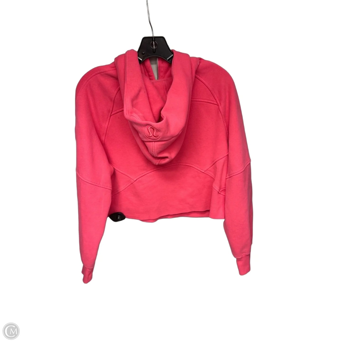 Athletic Sweatshirt Hoodie By Lululemon In Pink, Size: Xs