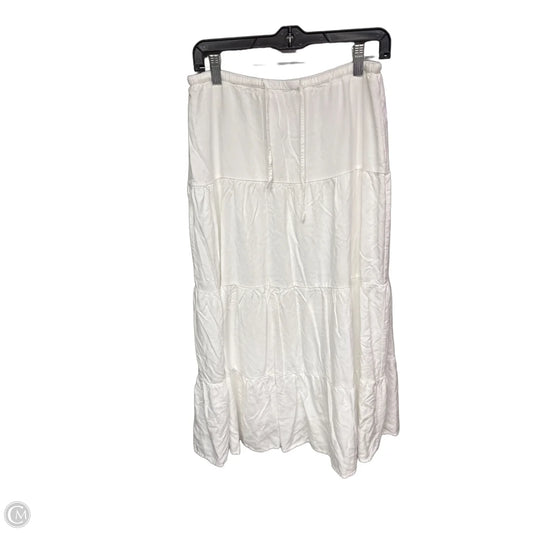 Skirt Maxi By Brandy Melville In White, Size: S