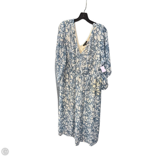 Dress Casual Maxi By Lane Bryant In Blue, Size: 18