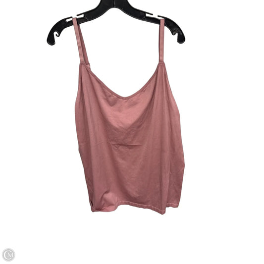 Top Cami By Maurices In Pink, Size: 4x