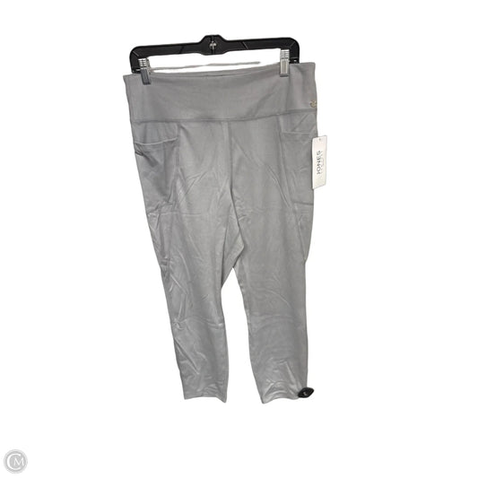 Athletic Leggings By Jones New York In Grey, Size: 1x