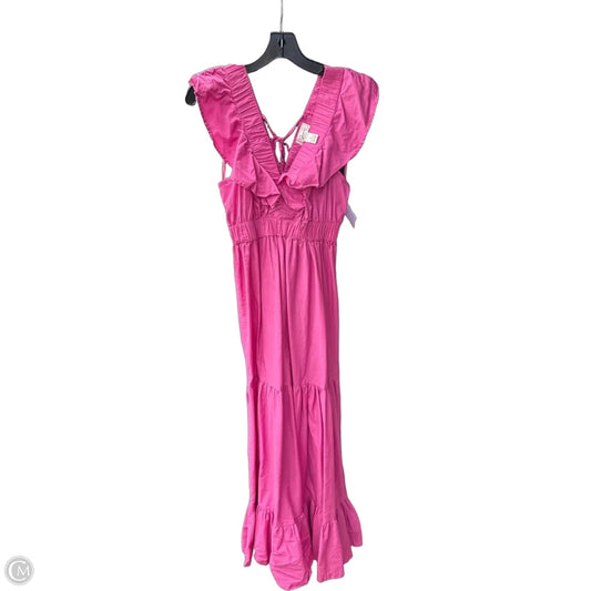 Dress Casual Maxi By Japna In Pink, Size: S
