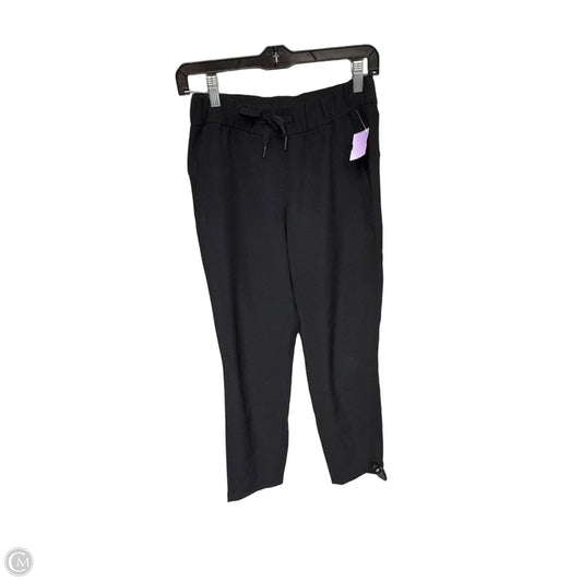 Athletic Pants By Lululemon In Black, Size: 4