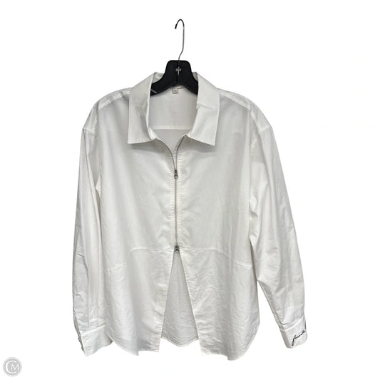 Top Long Sleeve By Favorite Daughter In White, Size: S