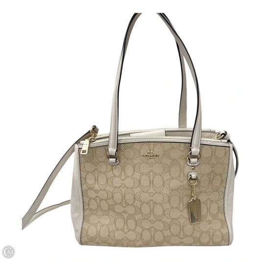 Handbag Designer By Coach, Size: Medium
