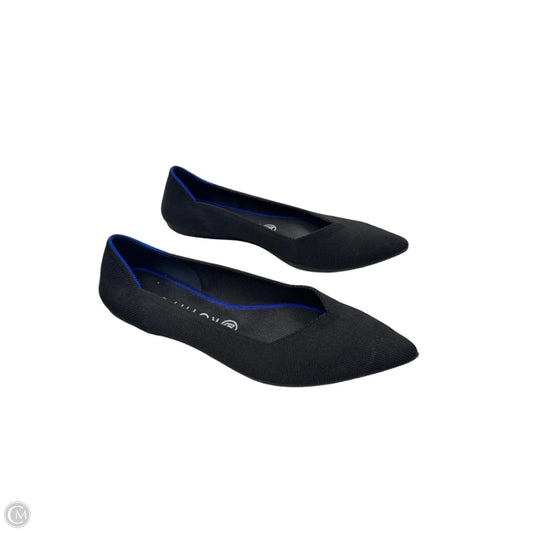 Shoes Flats By Rothys In Black, Size: 9.5