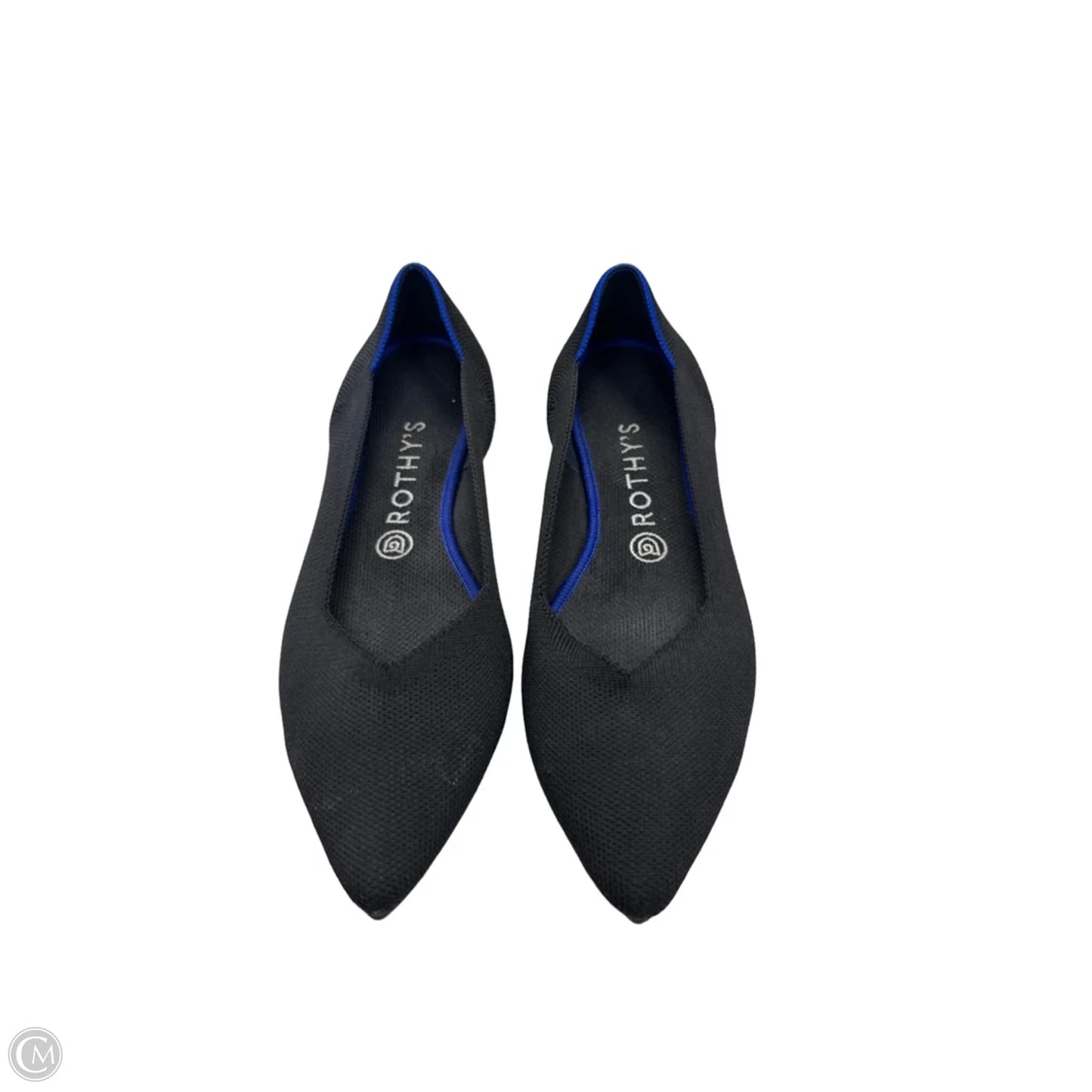 Shoes Flats By Rothys In Black, Size: 9.5