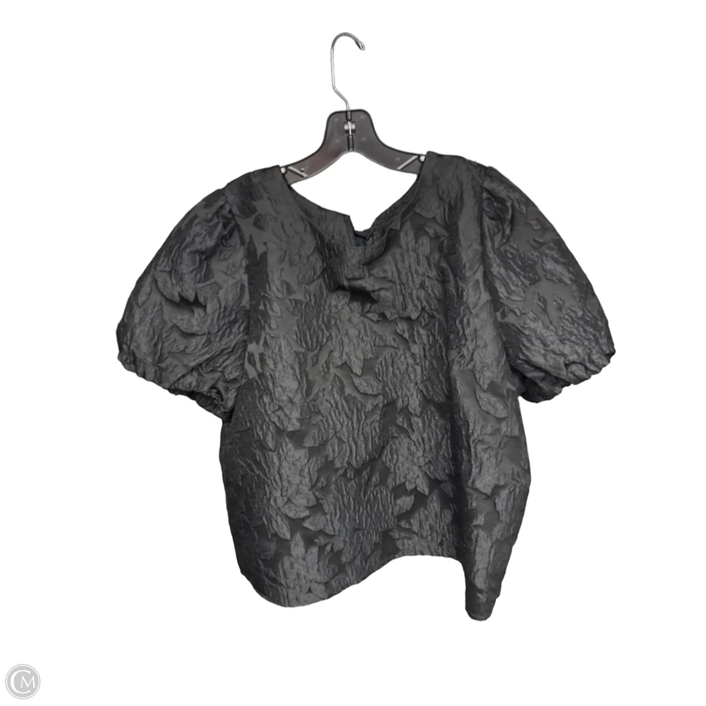 Top Short Sleeve By J. Crew In Black, Size: Xl