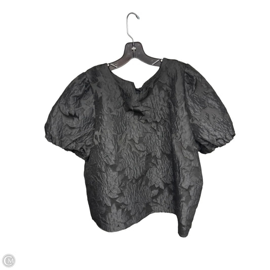 Top Short Sleeve By J. Crew In Black, Size: Xl