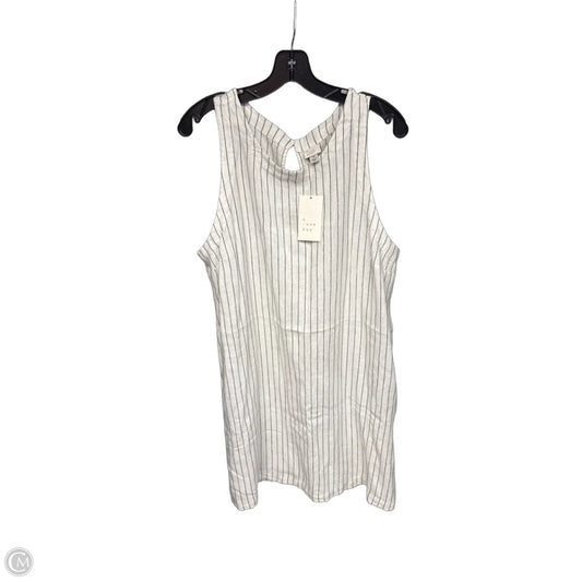 Dress Casual Midi By A New Day In Striped Pattern, Size: Xl