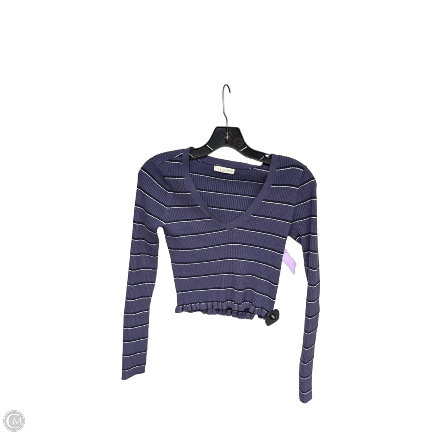 Top Long Sleeve By La Hearts In Purple, Size: S