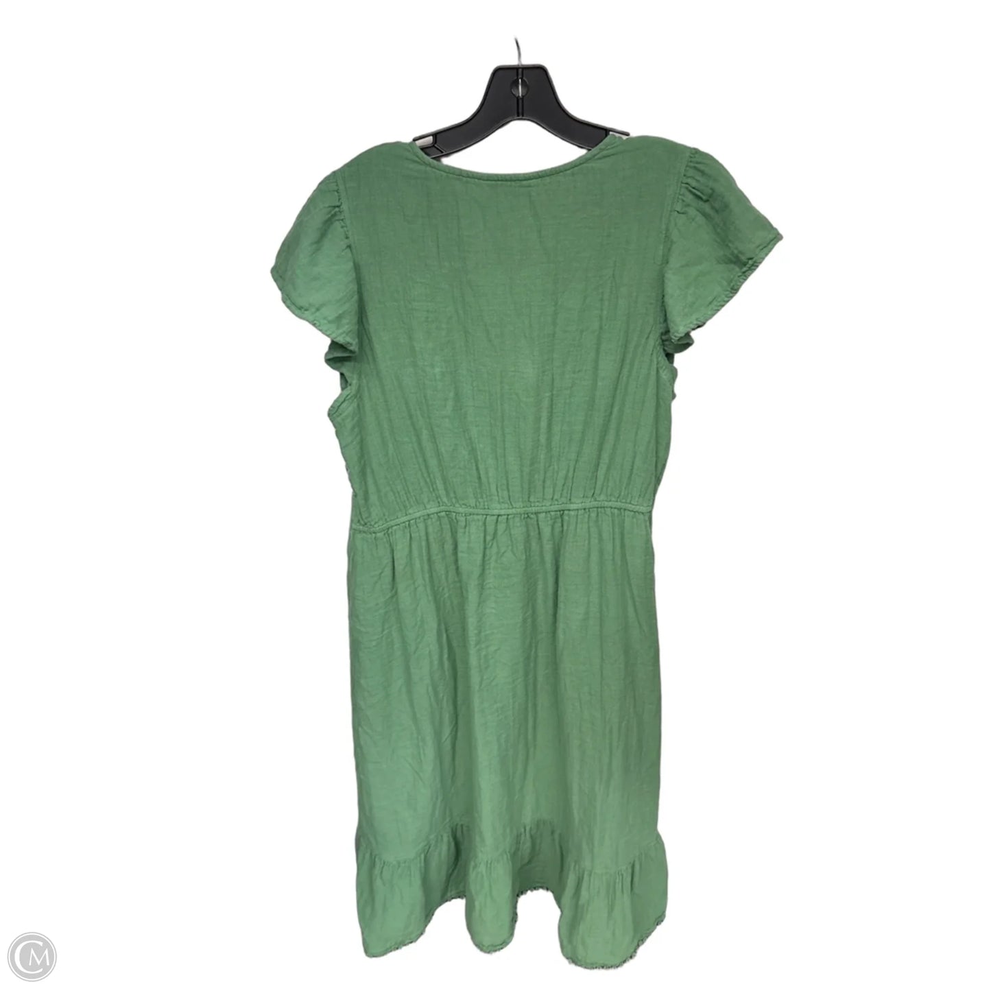 Dress Casual Maxi By Time And Tru In Green, Size: Xl