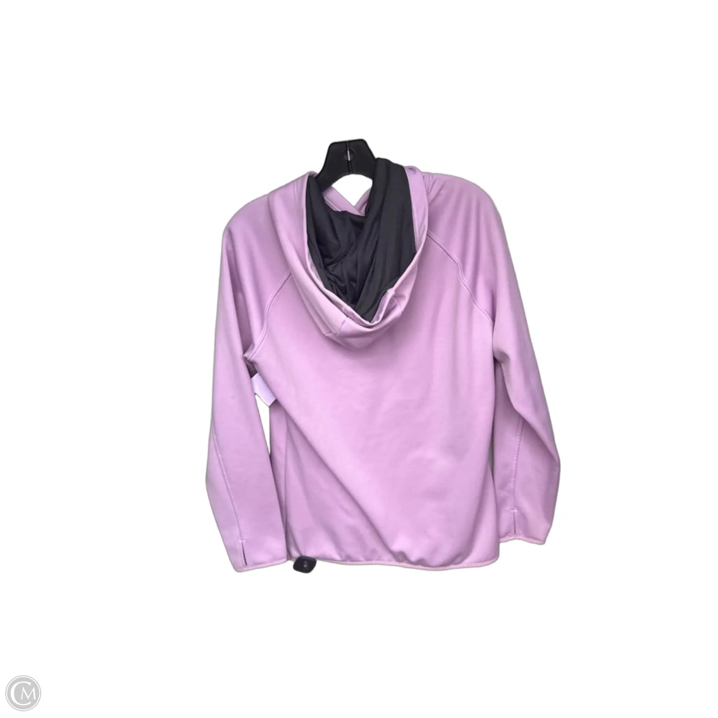 Athletic Sweatshirt Hoodie By The North Face In Purple, Size: L