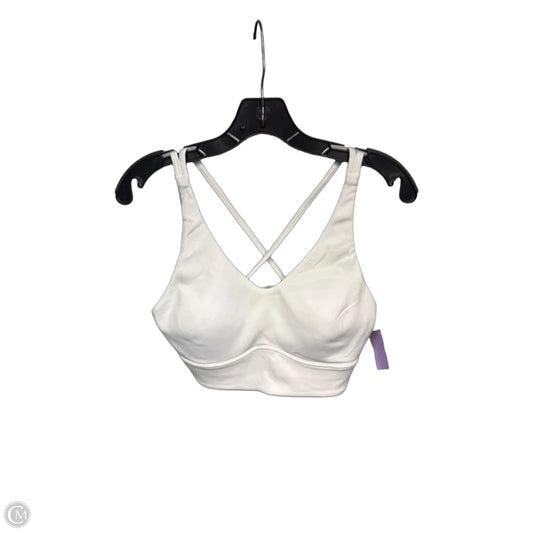 Athletic Bra By Lululemon In White, Size: S