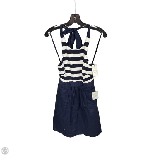 Dress Casual Midi By 1901 In Blue & White, Size: 4p