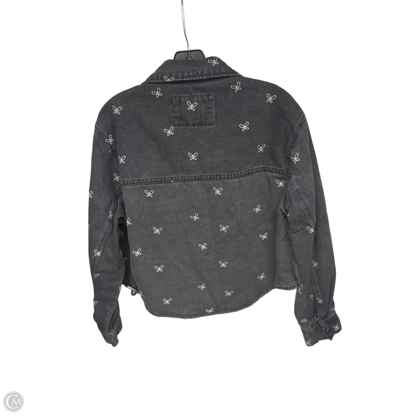 Jacket Denim By Stoosh In Black Denim, Size: L