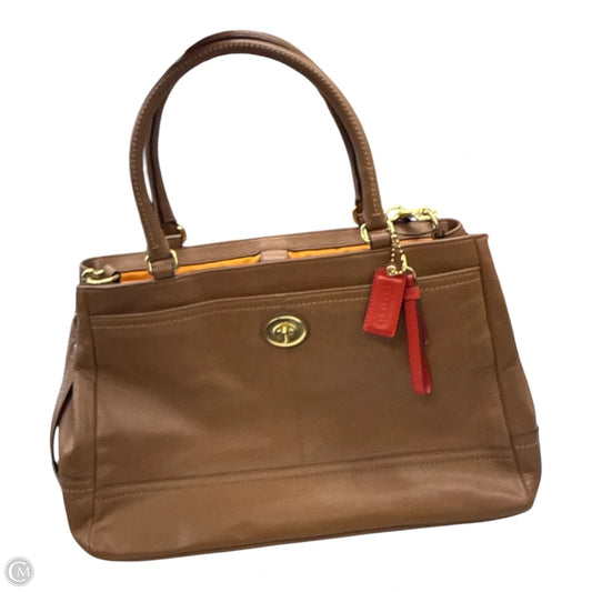 Handbag Designer By Coach, Size: Large