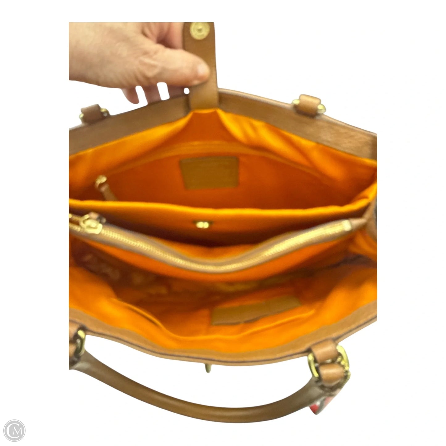 Handbag Designer By Coach, Size: Large
