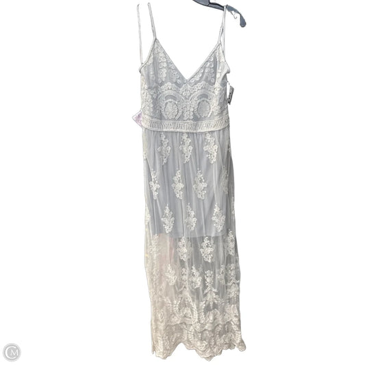Dress Casual Maxi By Altard State In Blue & White, Size: M