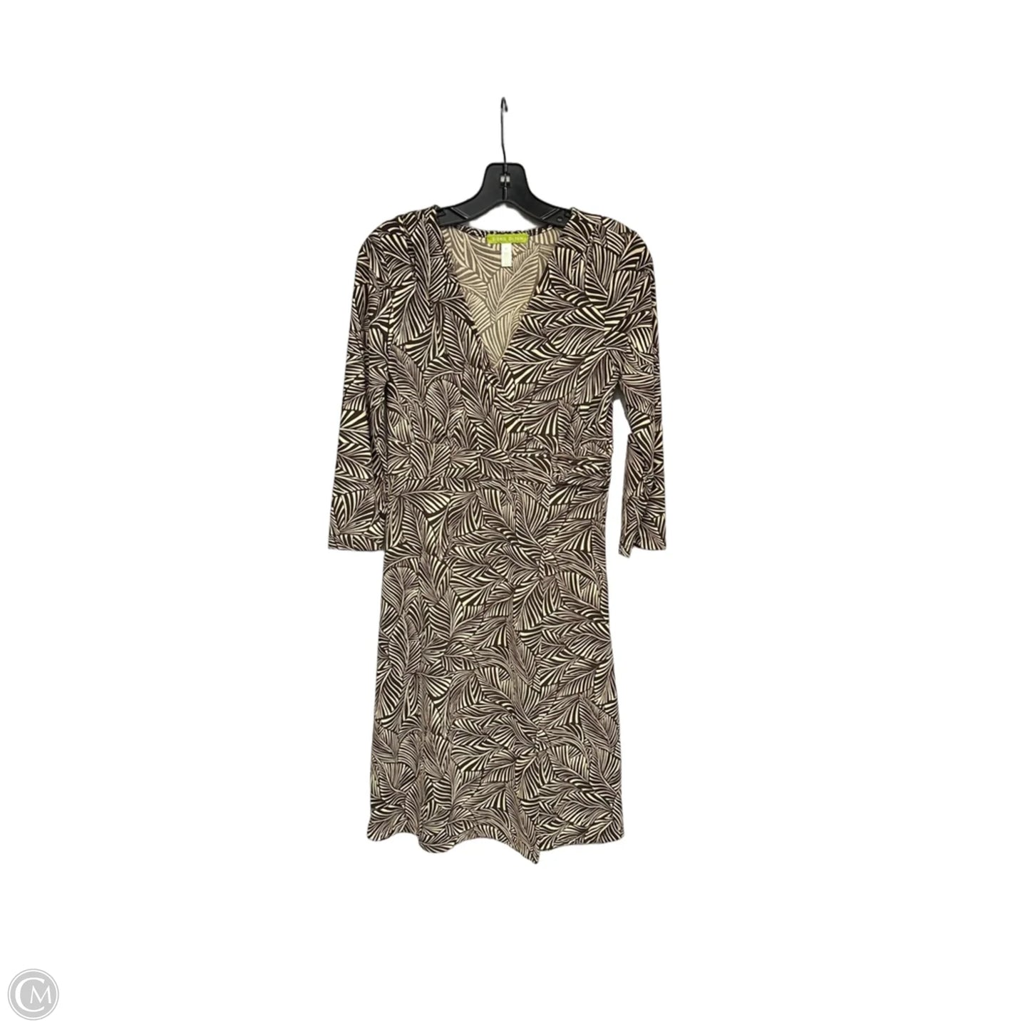 Dress Work By Sigrid Olsen In Brown & Cream, Size: M