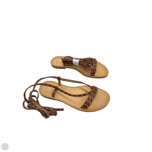 Sandals Flats By Dolce Vita In Brown, Size: 7