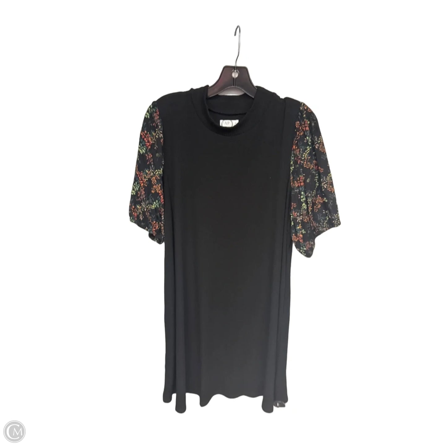 Dress Casual Midi By Maurices In Black & Orange, Size: Xl
