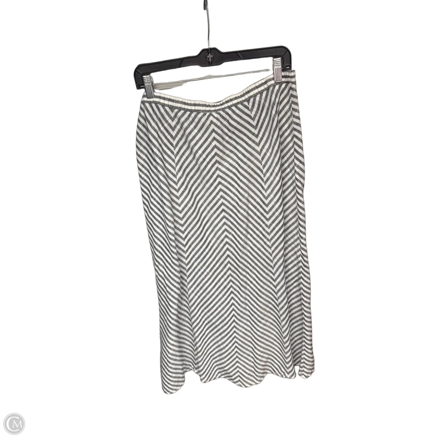 Skirt Maxi By Max Studio In Striped Pattern, Size: L