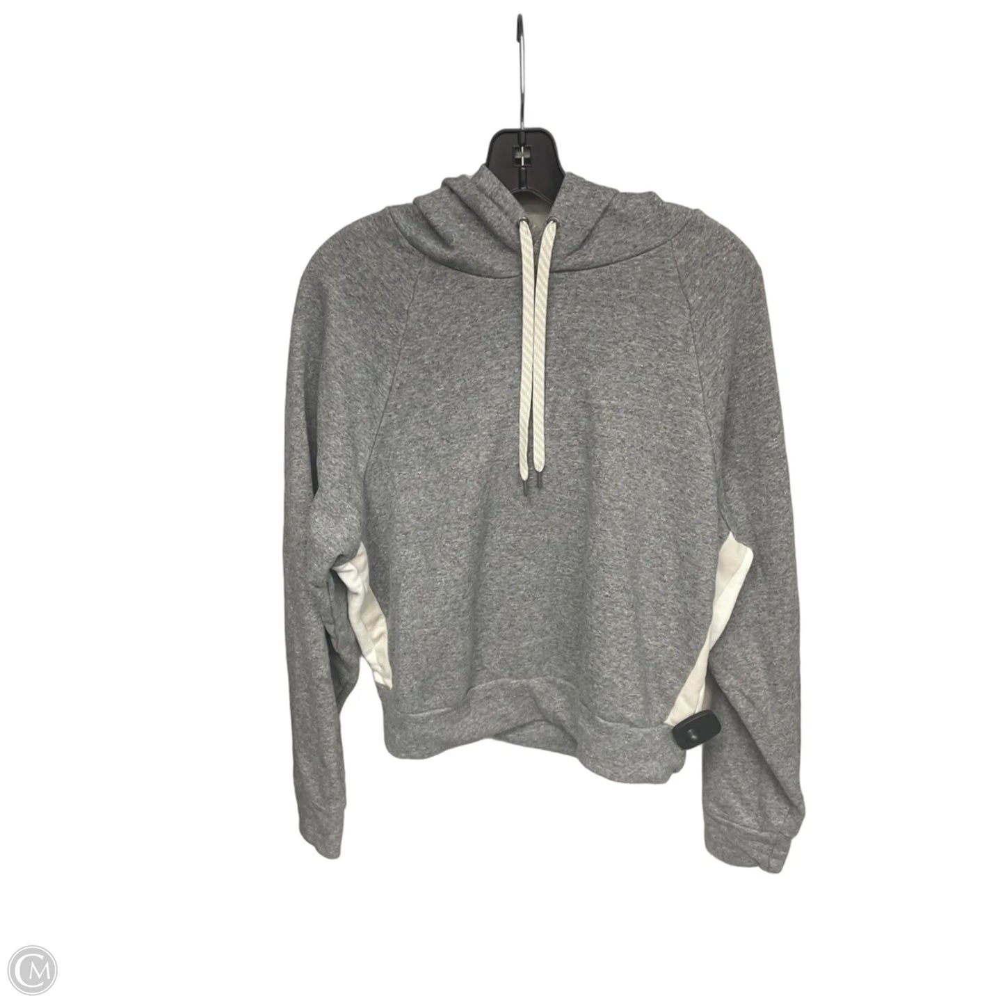 Athletic Sweatshirt Hoodie By Vuori In Grey, Size: S
