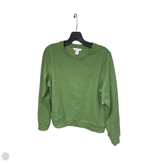 Athletic Sweatshirt Crewneck By Athleta In Green, Size: M