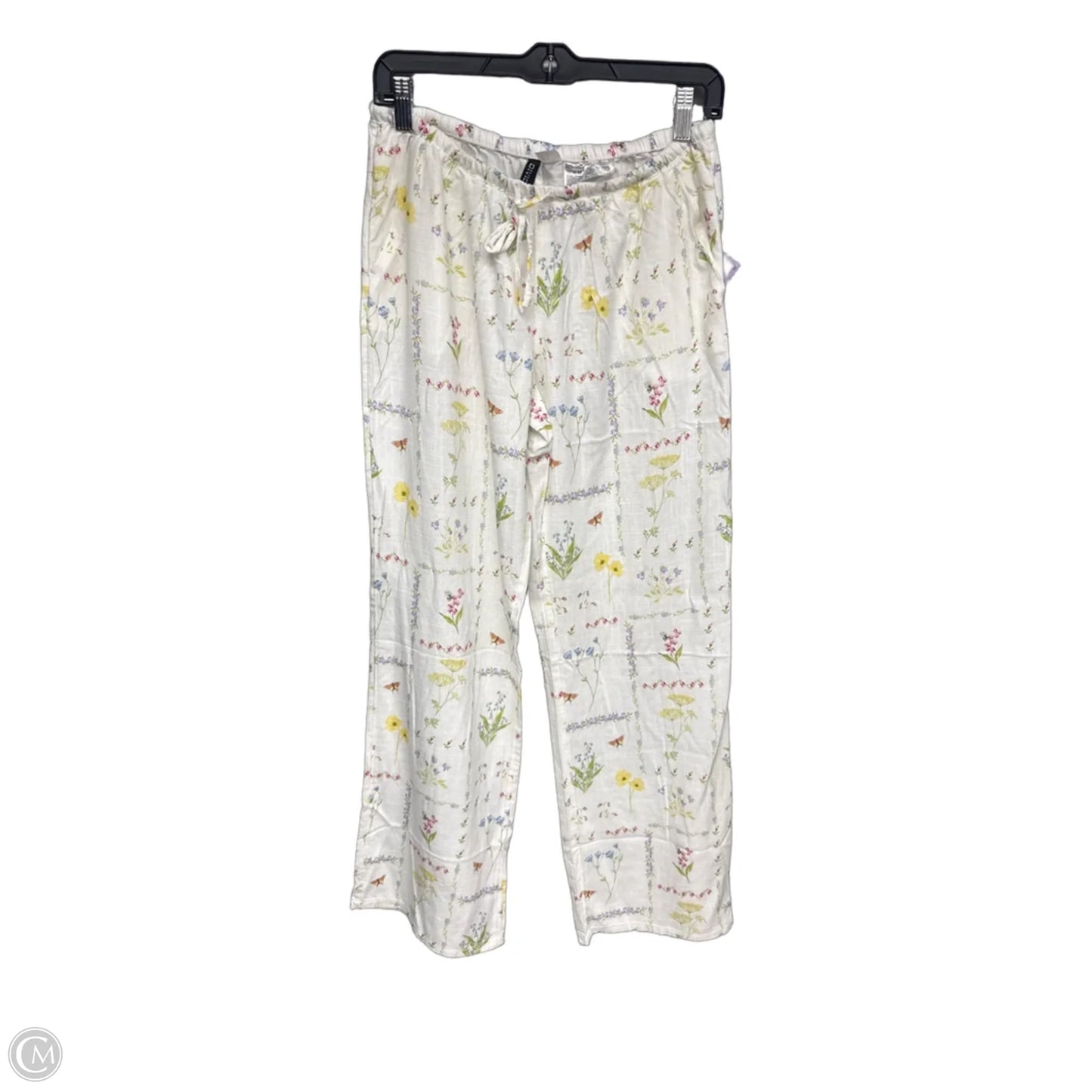 Pants Lounge By Divided In Floral Print, Size: S