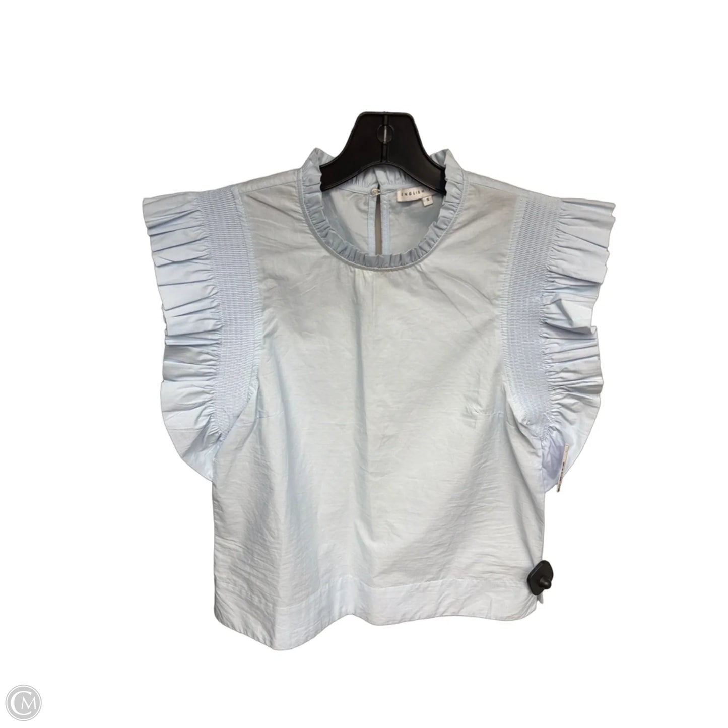 Top Sleeveless By English Factory In Blue, Size: S
