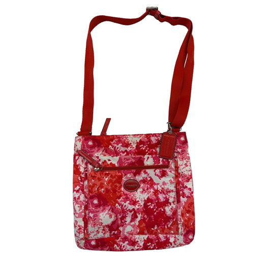 Crossbody Designer By Coach, Size: Medium